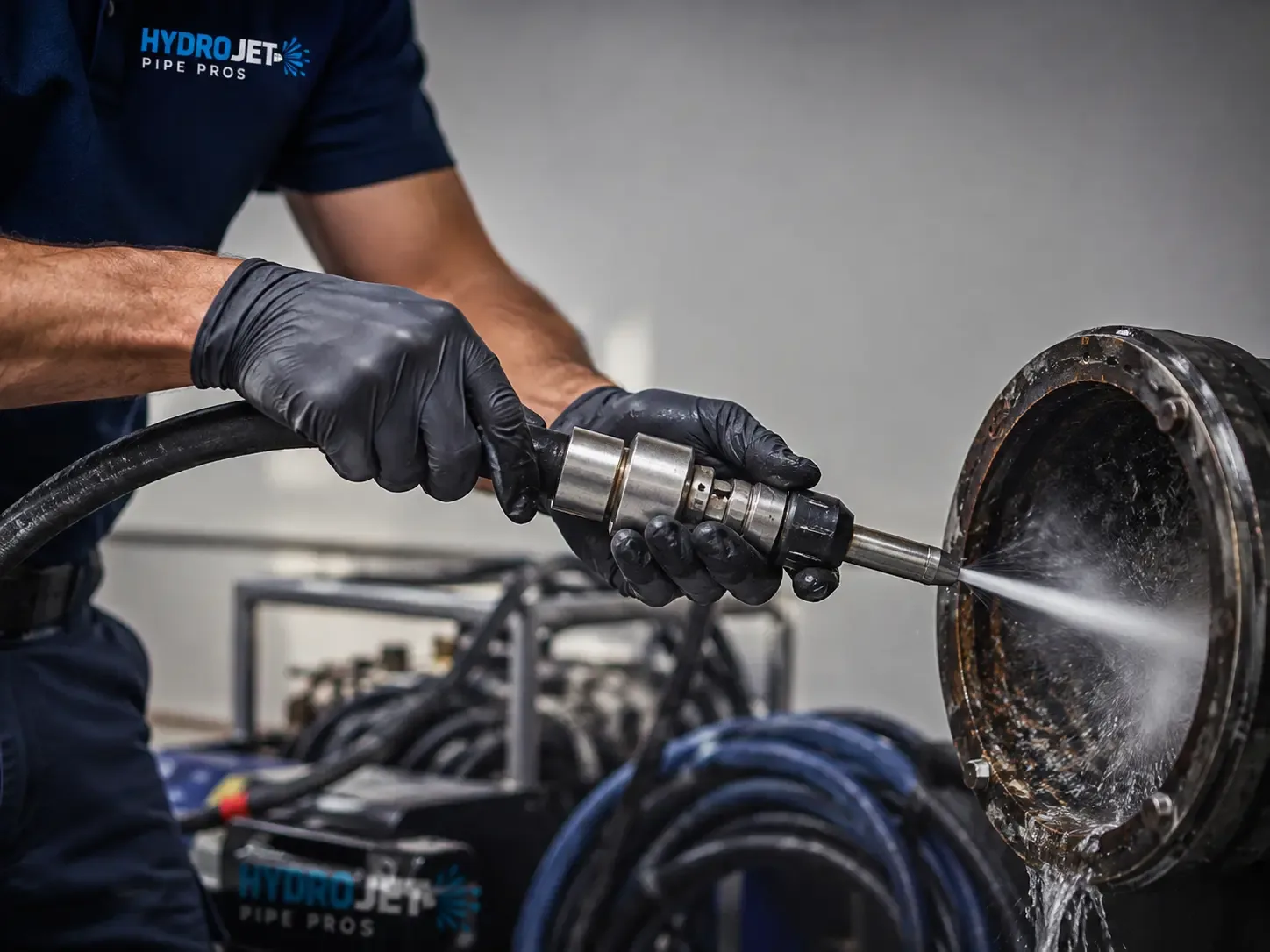 Hydro Jet Pipe Descaling in Bryson, TX
